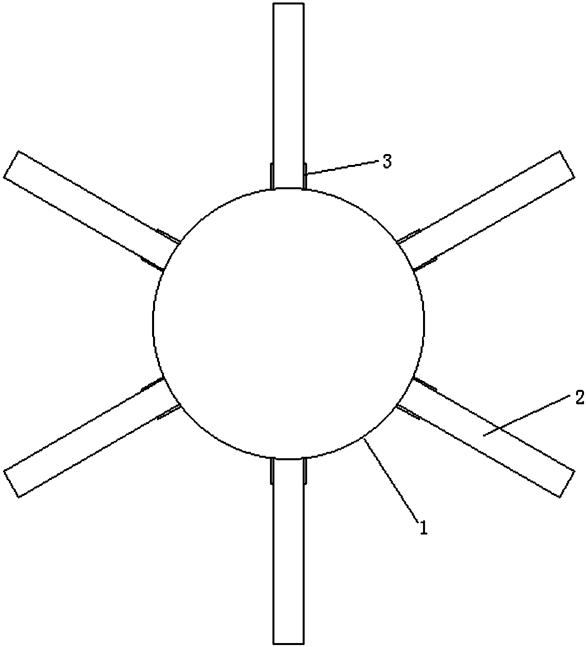 Safety protection device for preventing from climbing line tower by mistake