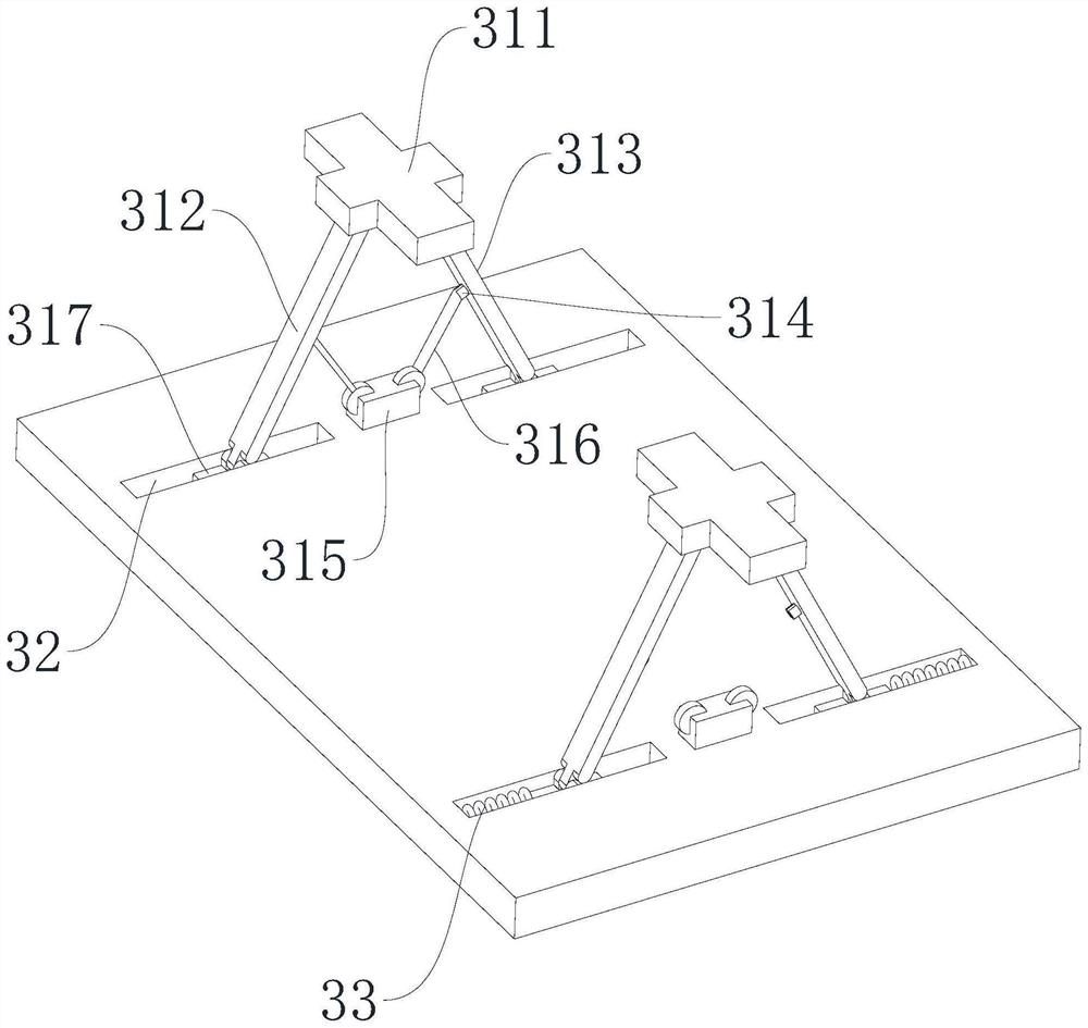 Soft soil foundation bridgehead bumping eliminating device