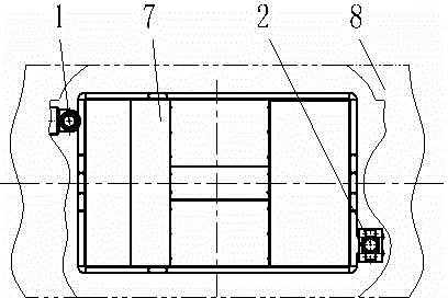 Positioning method and apparatus for power battery of electric car and car body