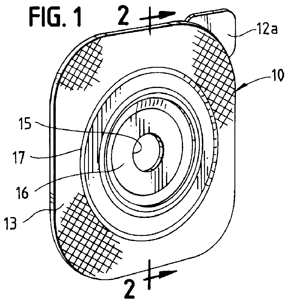 Ostomy appliance faceplate with barrier layer, extended covering layer, and unitary protective release sheet and method of making