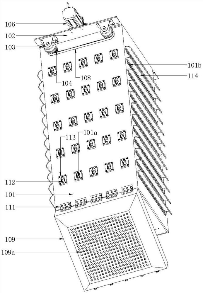 Raw material conveying system for limestone production