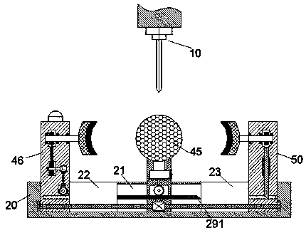 Safe locking and clamping device