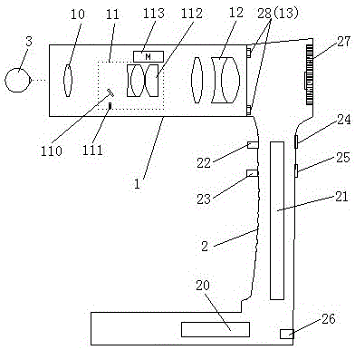 A visual fundus examination instrument