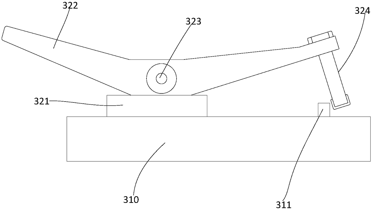 Detecting system for angle sensor