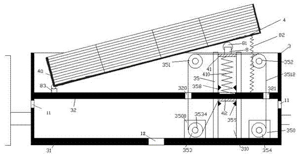 Solar energy LED street lamp device with good heat dissipation and use method thereof