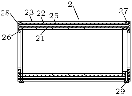 A magnetic field shielding method and device for machining a permanent magnet rotating shaft