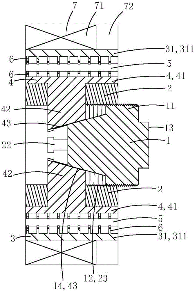 Three-phase power zero-sequence current transformer with real-time temperature detection function