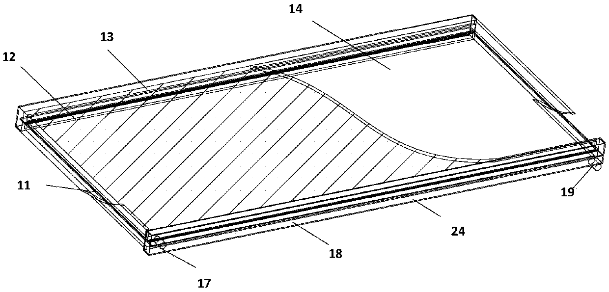 Device based on nanofluid and Fresnel concentrating photovoltaic heat