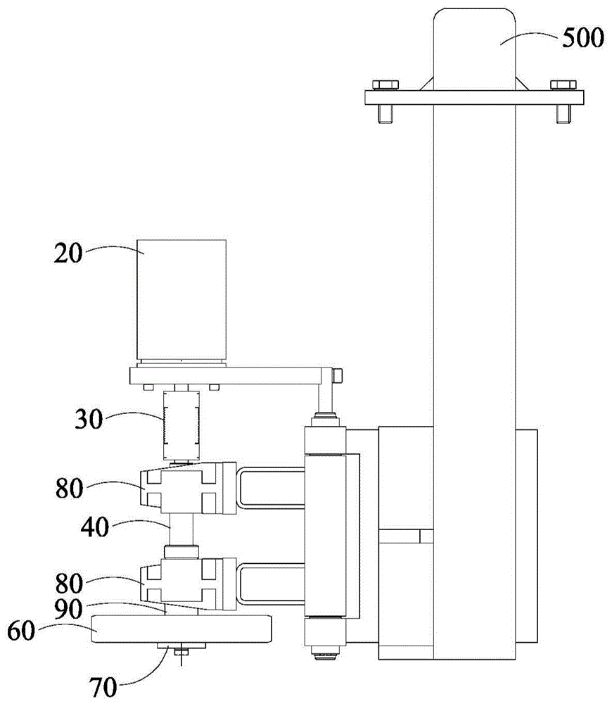 Detecting device for adjustable transmission clearance and transmission clearance adjustment mechanism