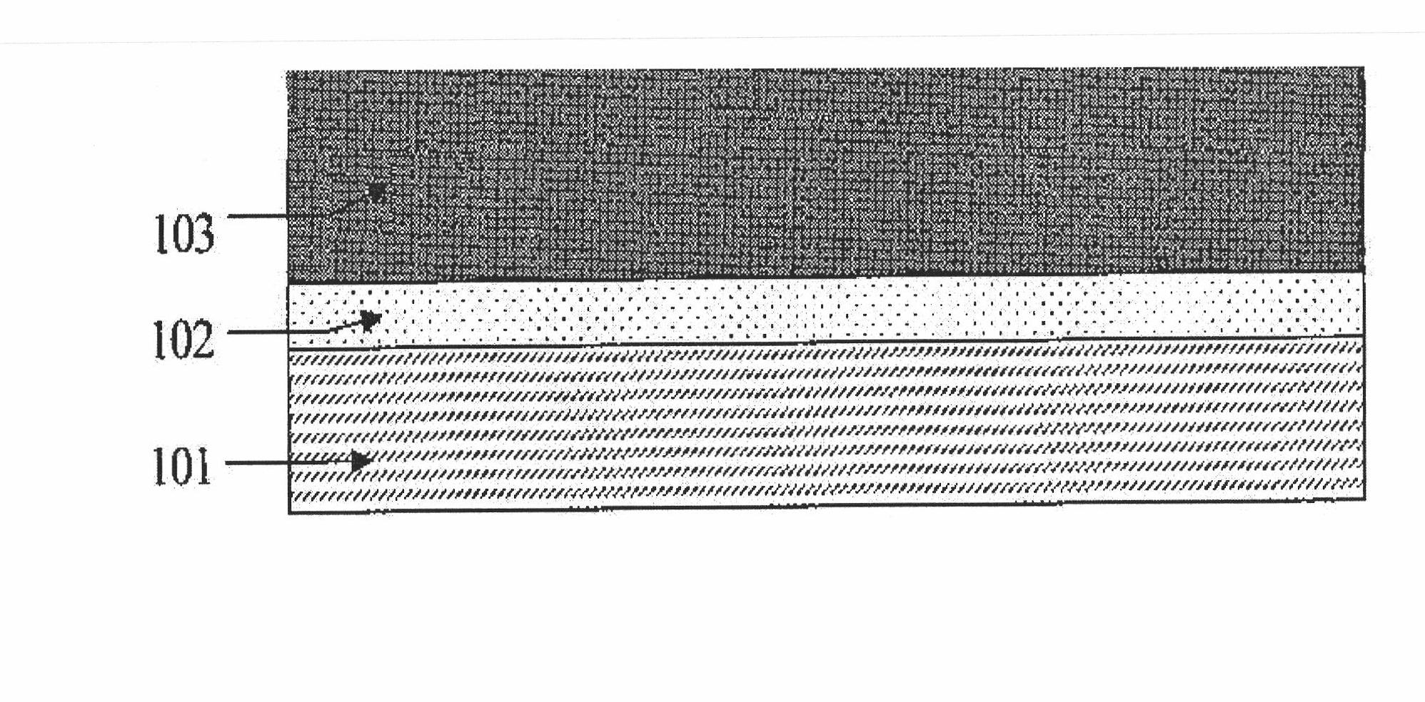 Method for preparing transistor device of crystallized thin film