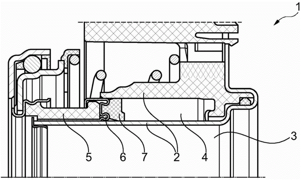 Piston-cylinder arrangement, in particular for a clutch actuation system in a motor vehicle