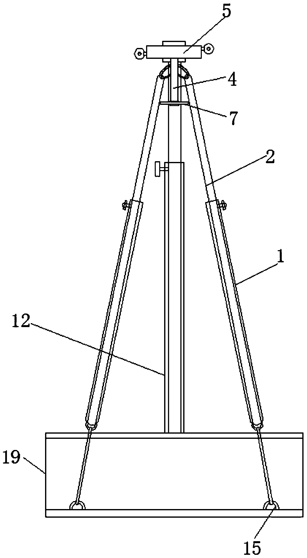 Cucumber planting device for balcony planting