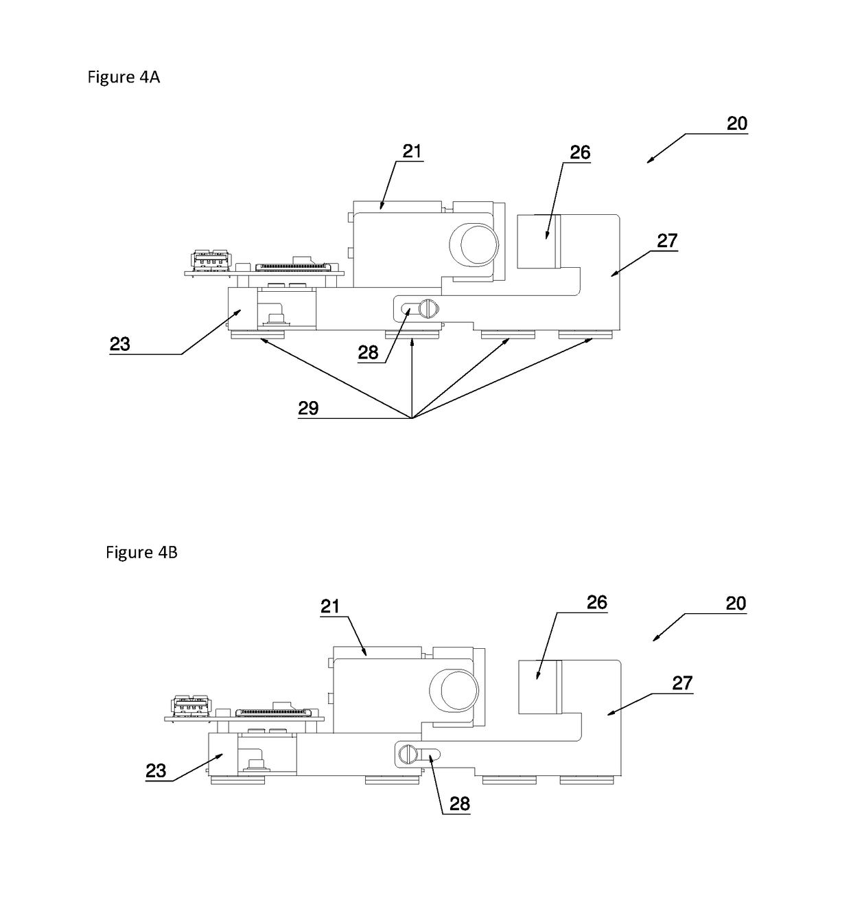 Scanning Device and Method for Use in an Automated Analyser