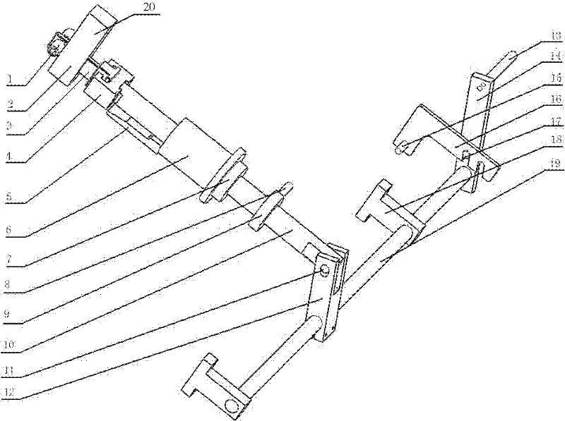 Tool changing device for vertical broaching machine