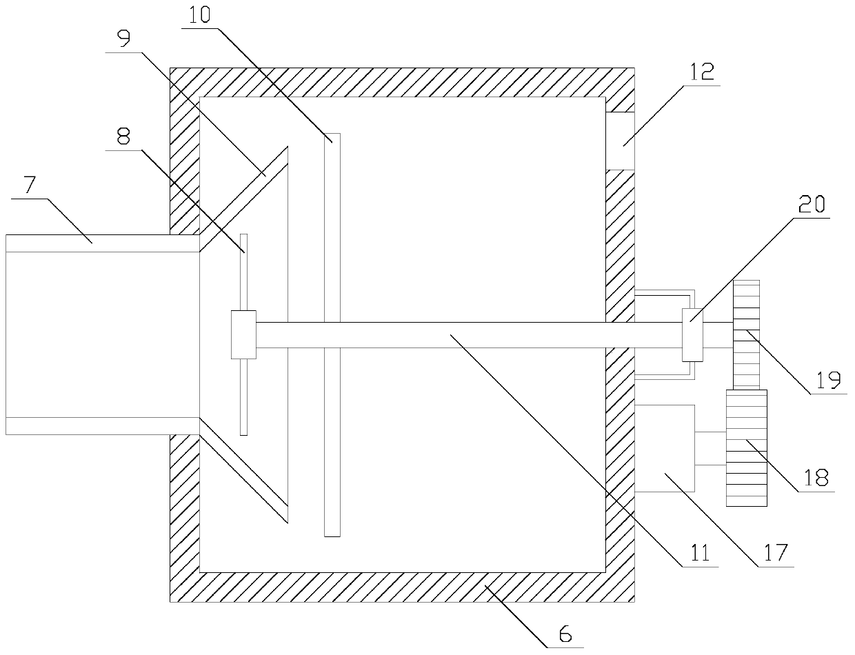 Dustproof paint spraying equipment for metal surface treatment