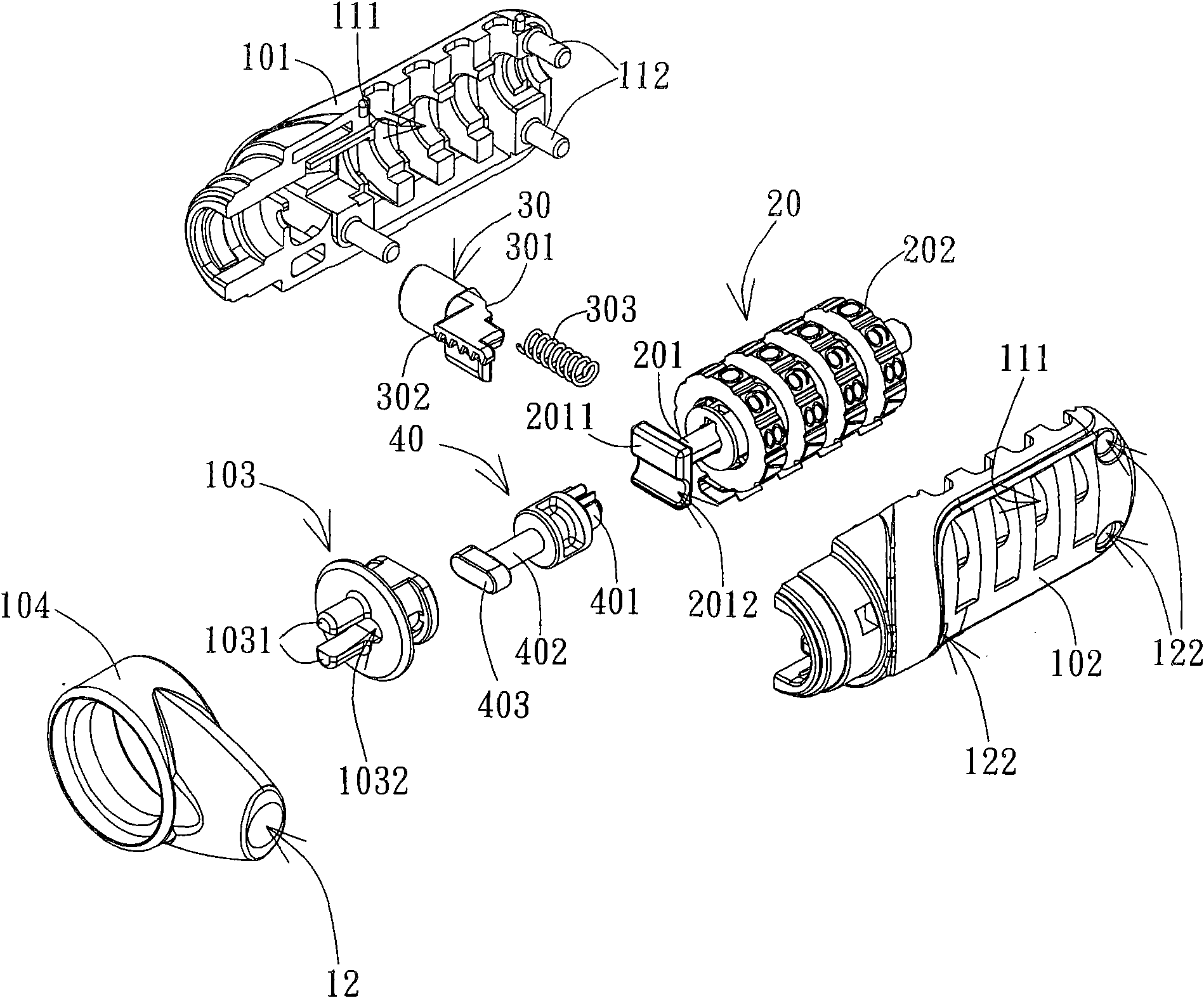 Lock structure for an electronic device