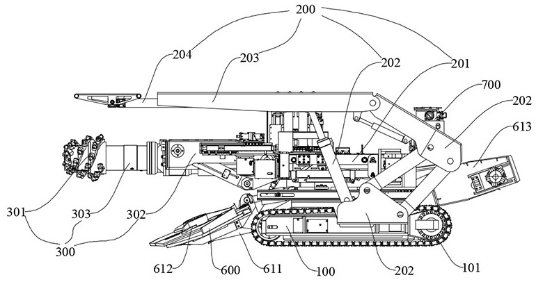 Coal mining device