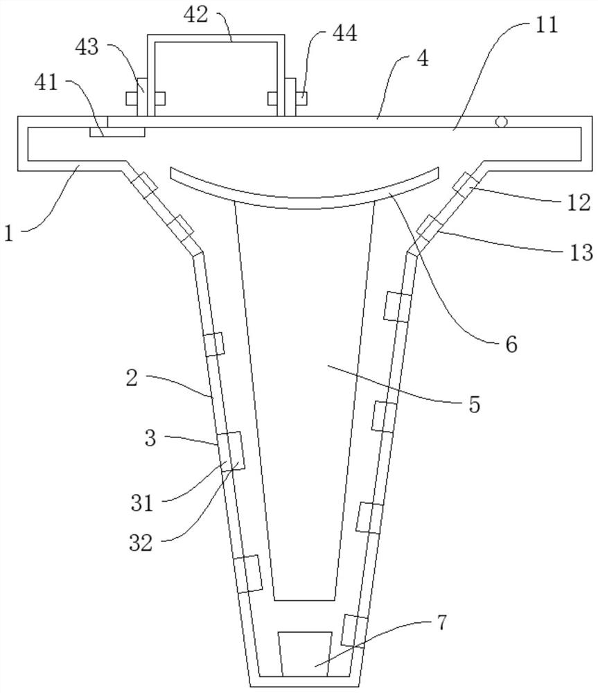 Plant deep anti-blocking irrigation pipe