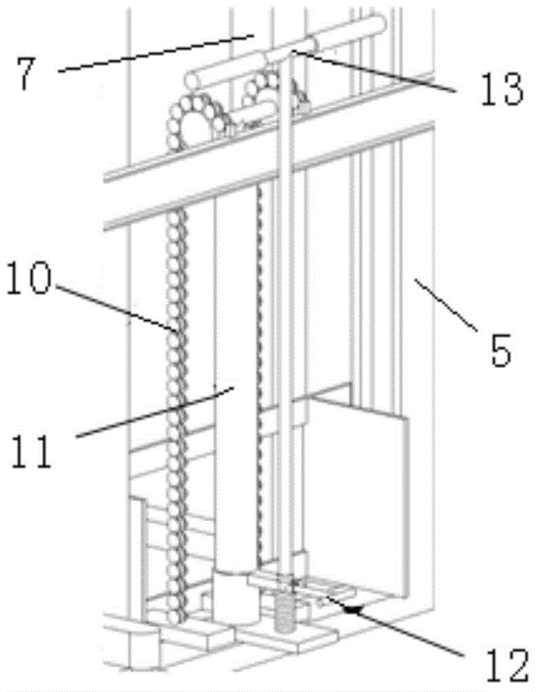 Replacement device for live replacement of 110 kV GW5 disconnecting switch and application method of replacement device