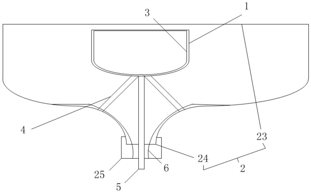 Mask for gaseous anesthesia and anesthesia device
