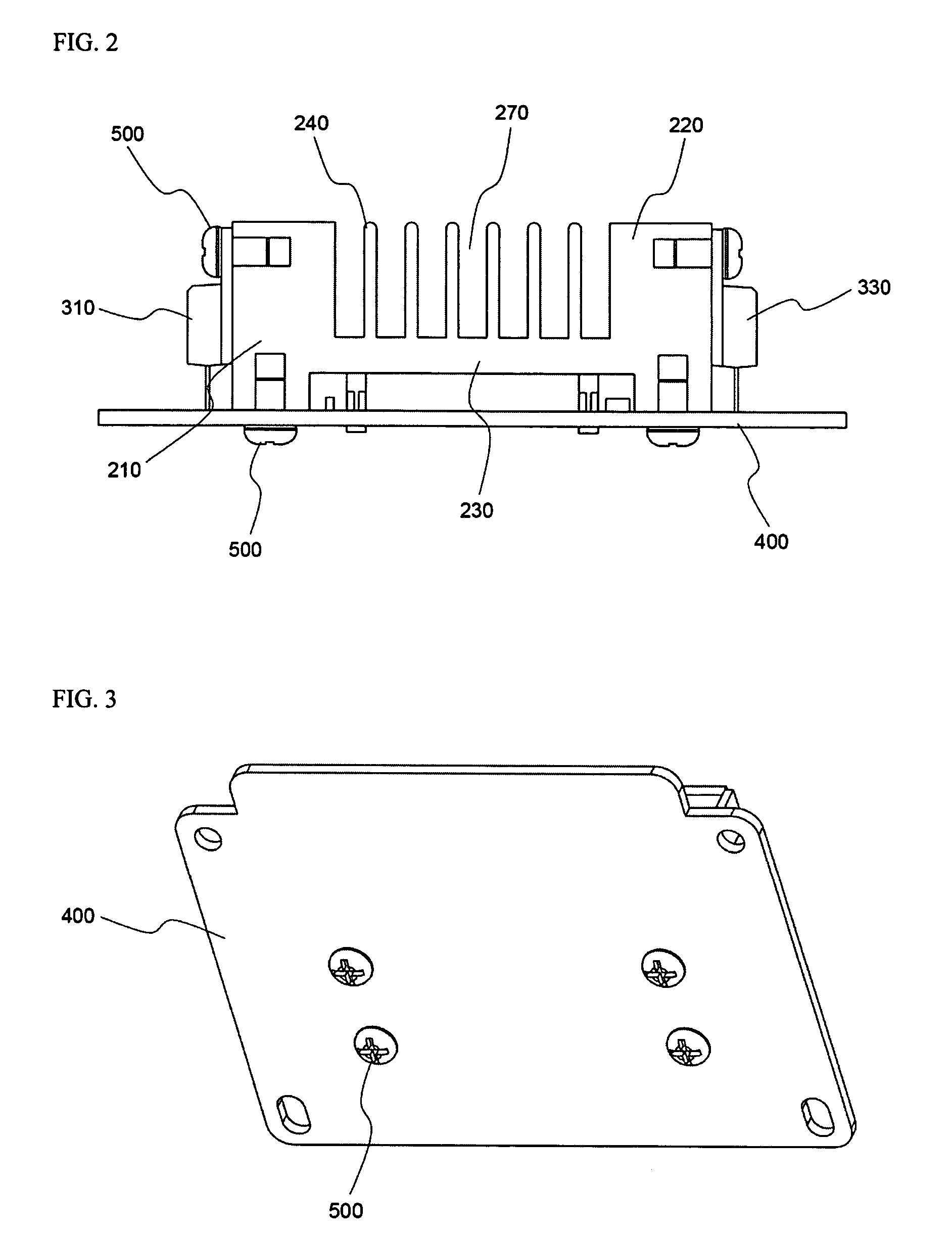 Heat radiation structure for secondary battery module, and switching board and secondary battery module having the same