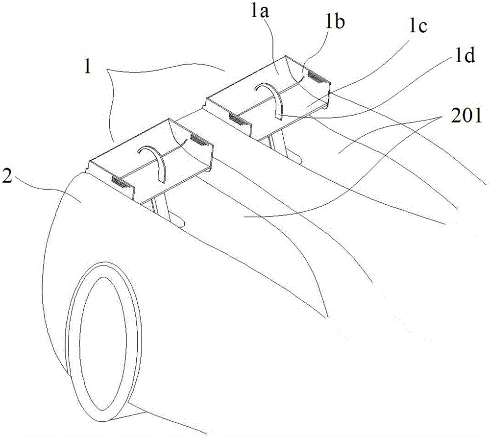 Automobile rear diffuser structure