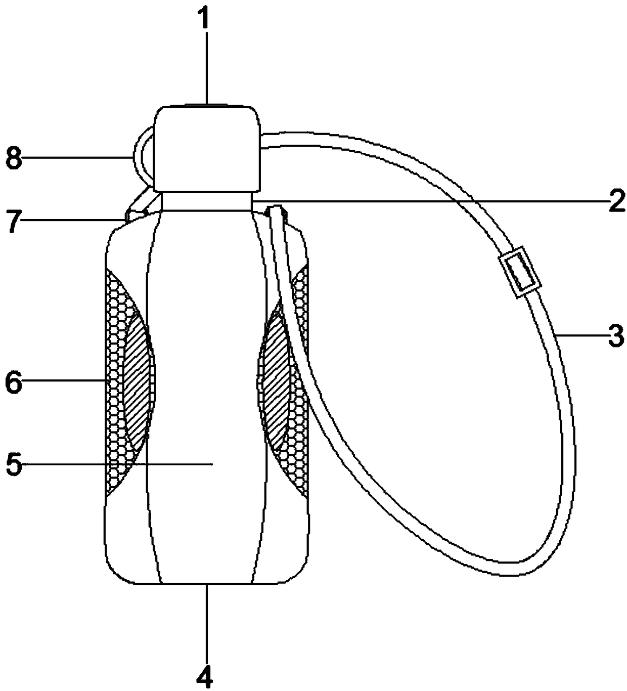 Portable metal heat preservation pot for children