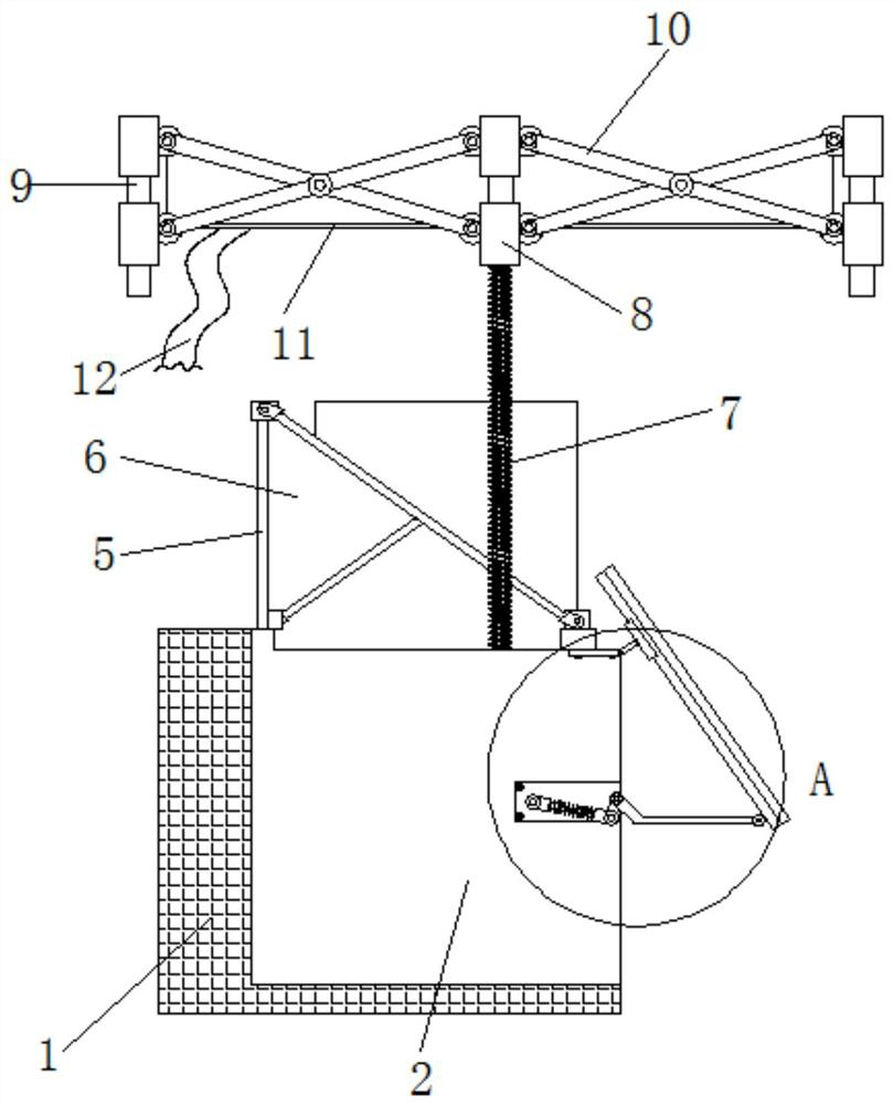 Transformer protection shell device convenient to maintain