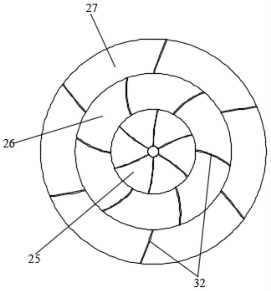 Novel grinding device for dry-process cement production