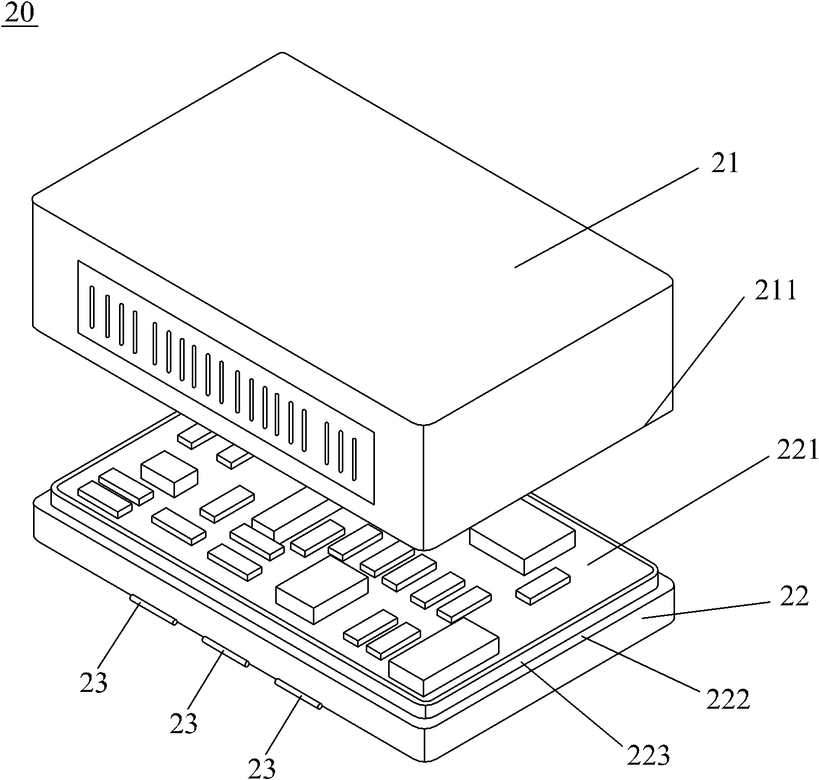 Method for making and packaging printed circuit board (PCB) and crystal oscillator