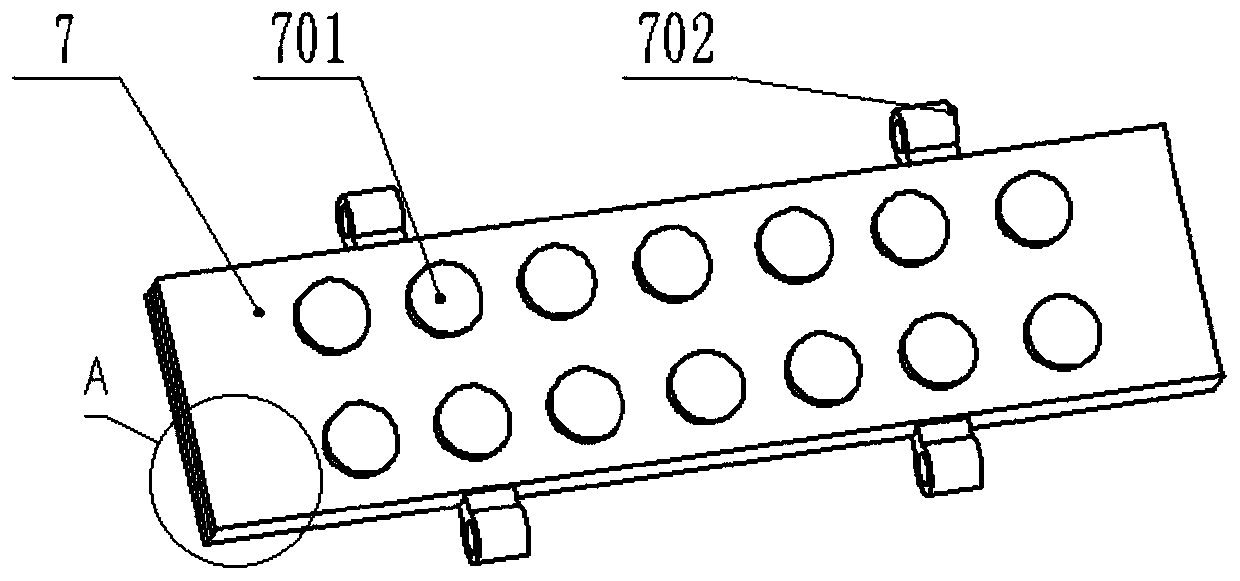 A deceleration roadblock for controlling one-way driving of automobiles