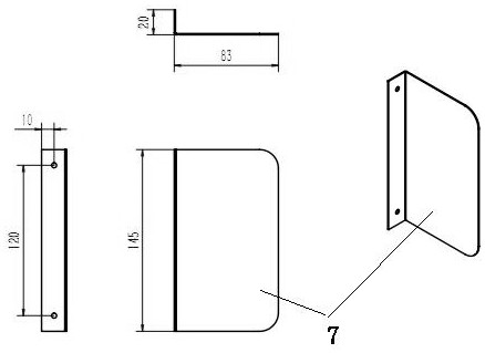 Greenhouse fruit and vegetable disease ozone physical control system