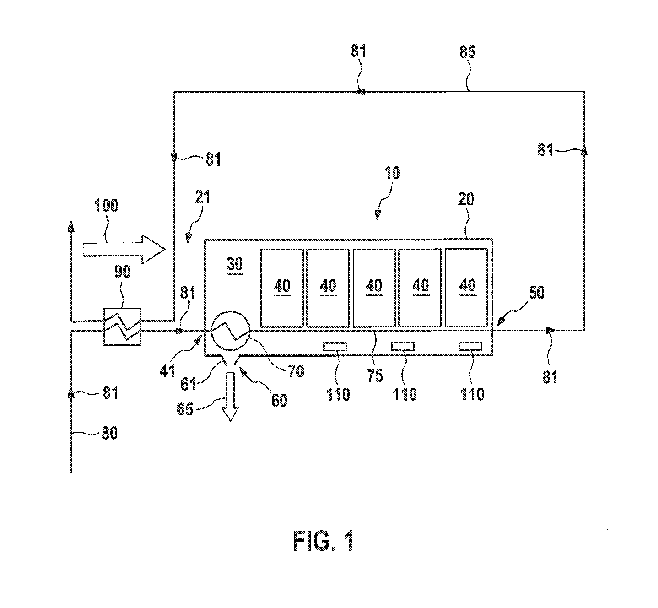 Condensing device and method for condensing moisture in a vehicle battery