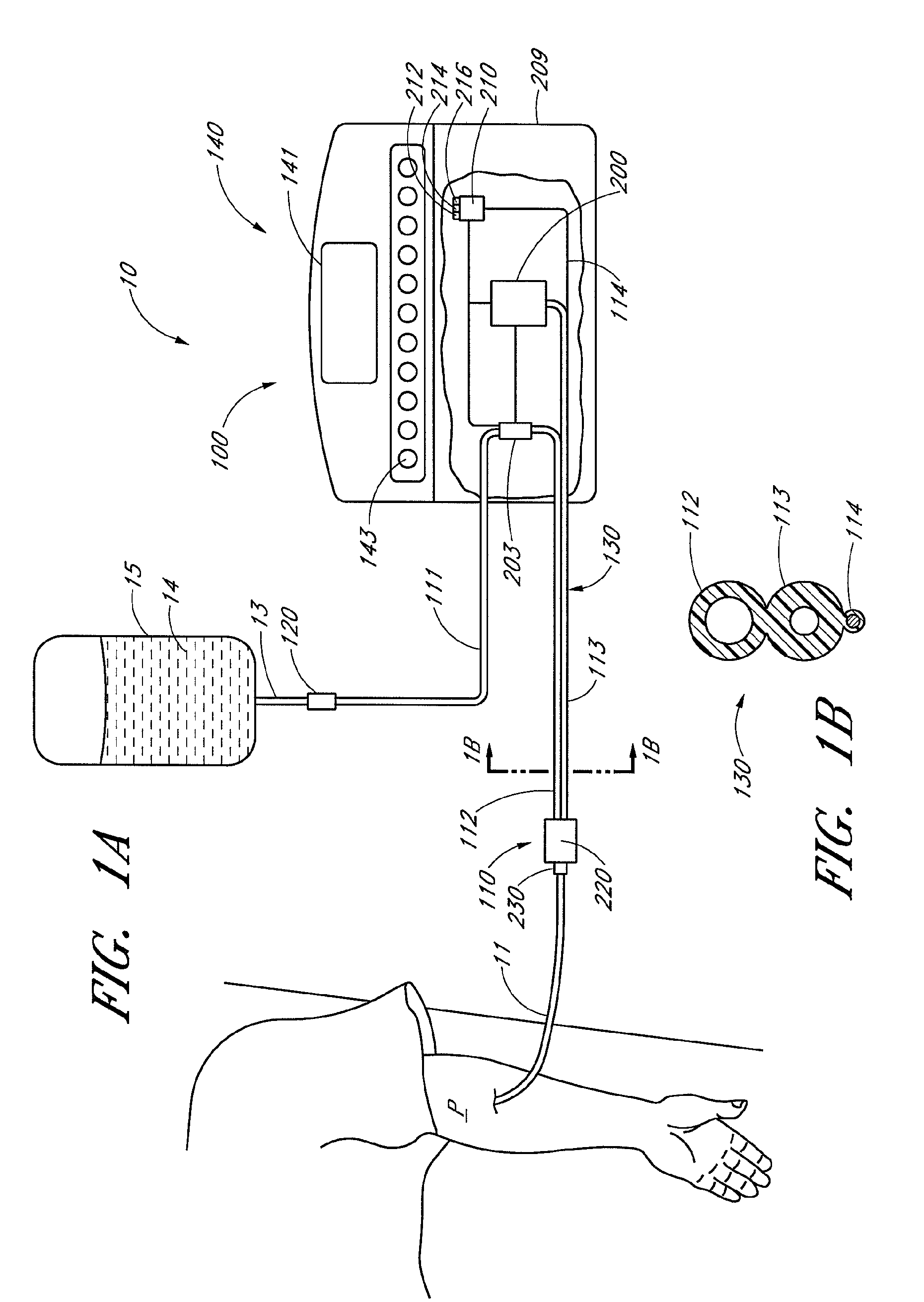 Anti-clotting apparatus and methods for fluid handling system