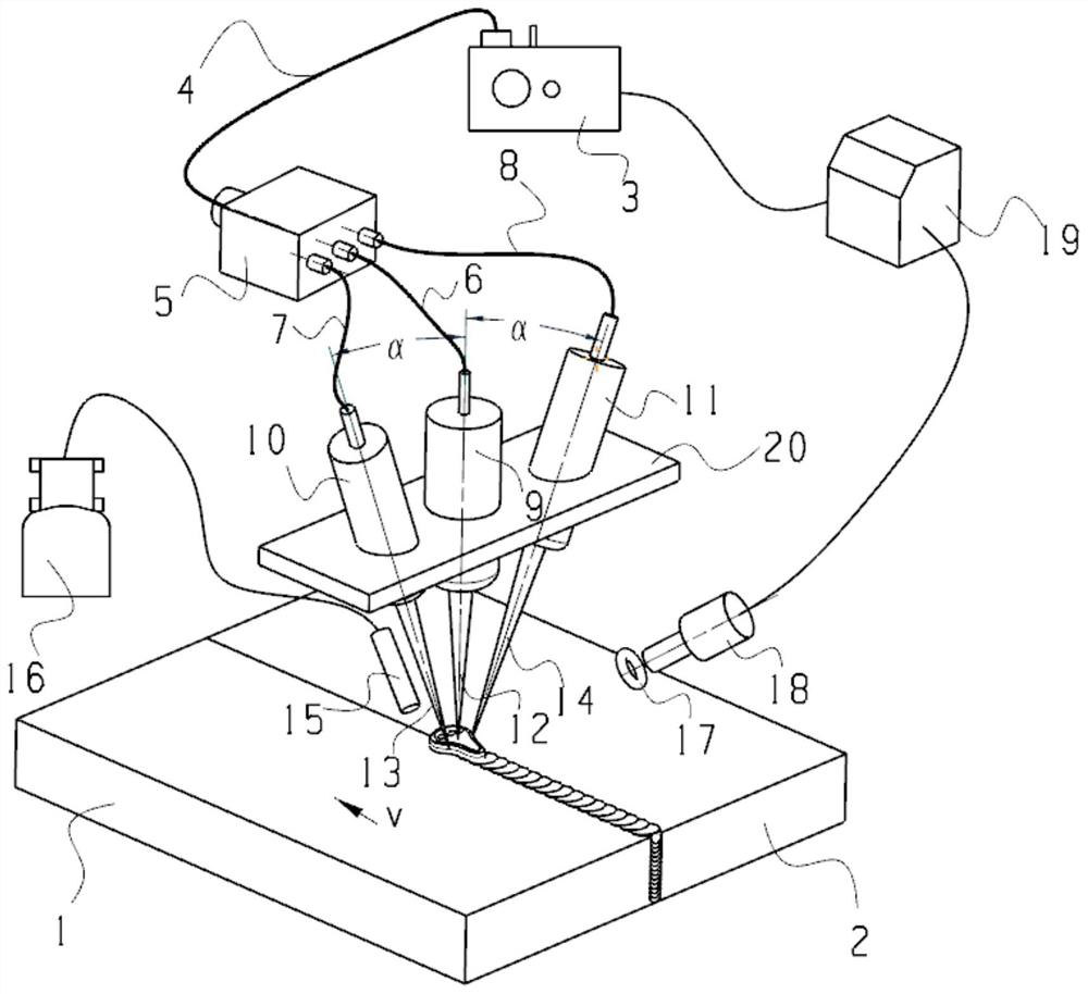 A method and system for high-power laser welding of magnesium alloy thick plates