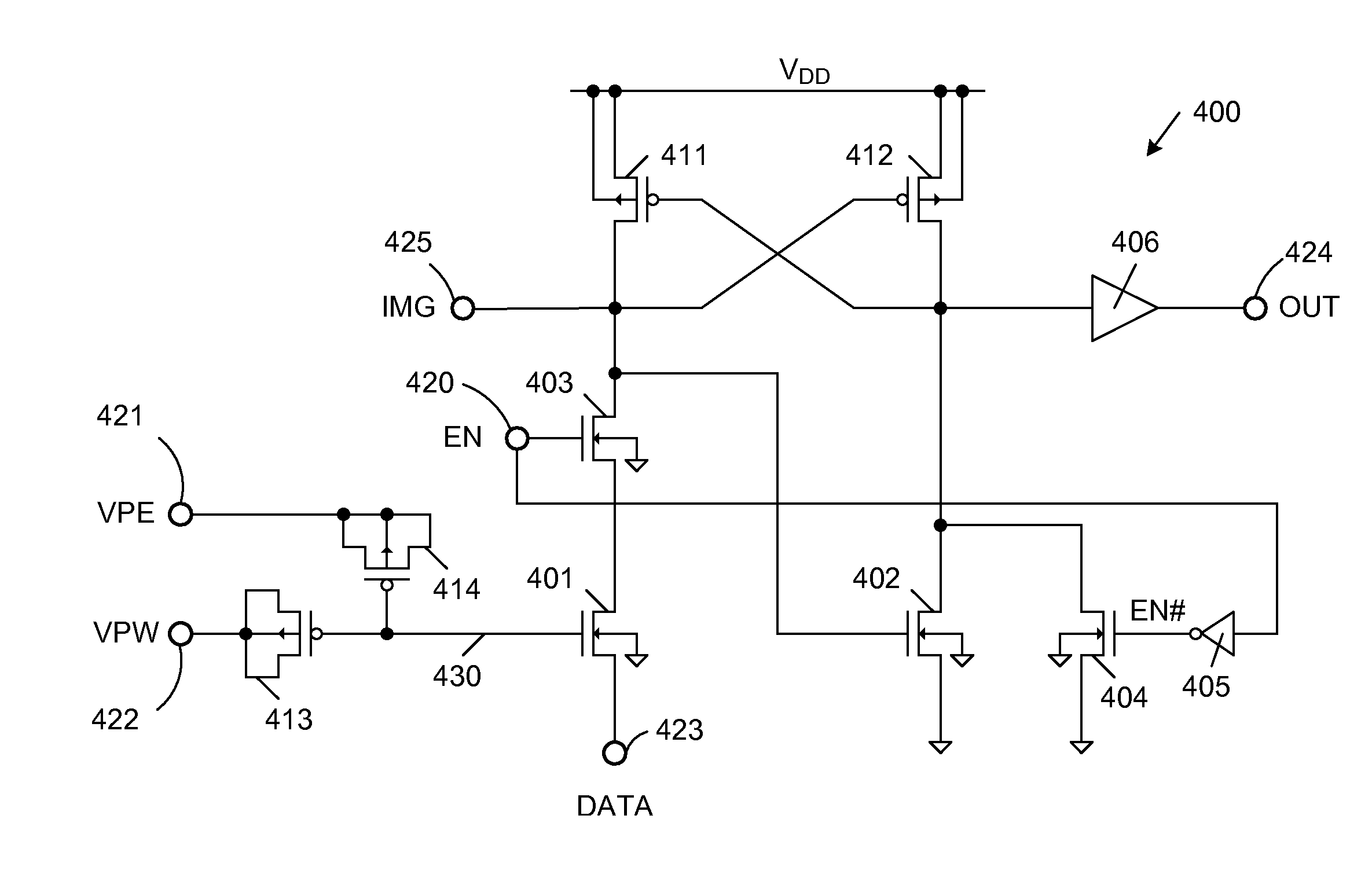 Non-volatile memory cell in standard CMOS process