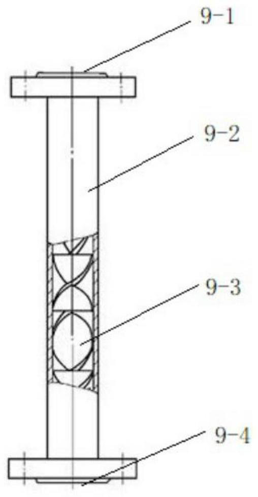 Particle material batch mixing device