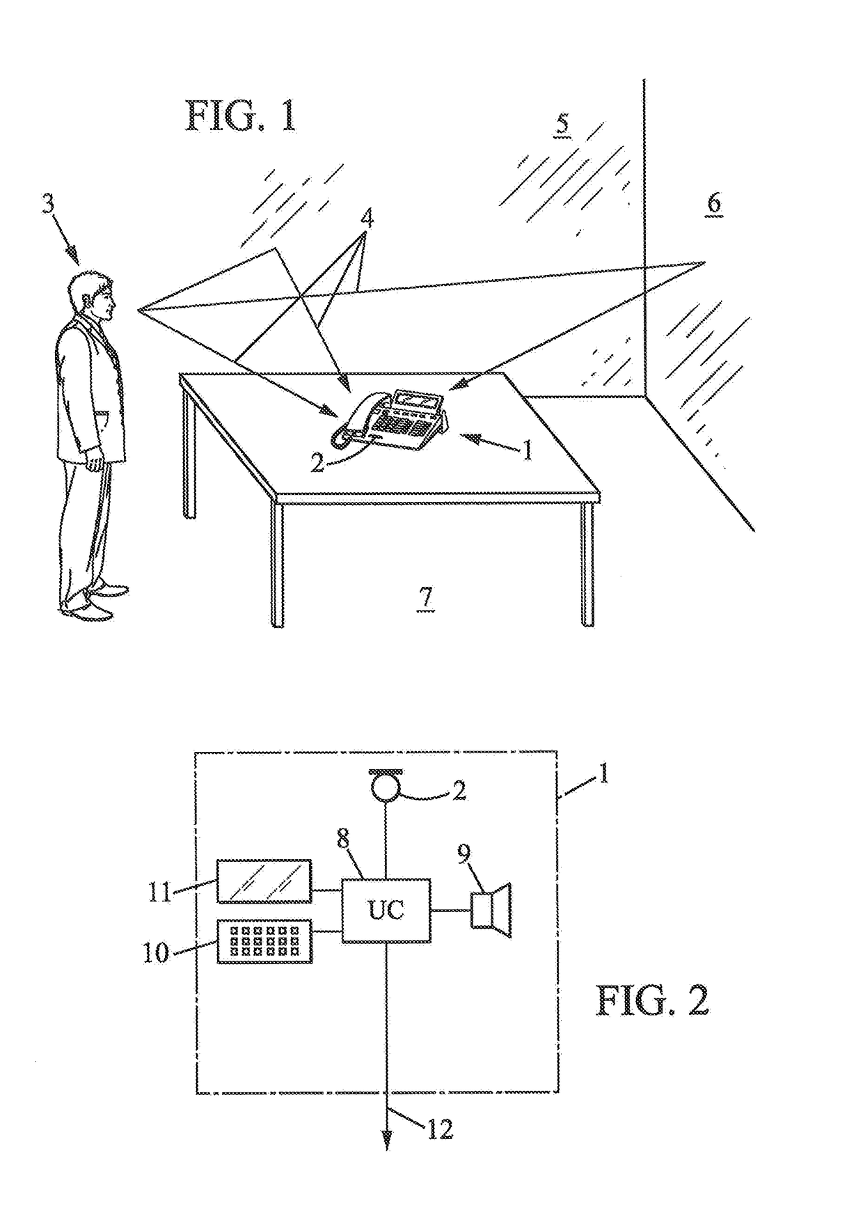 Method and Device for Estimating Acoustic Reverberation