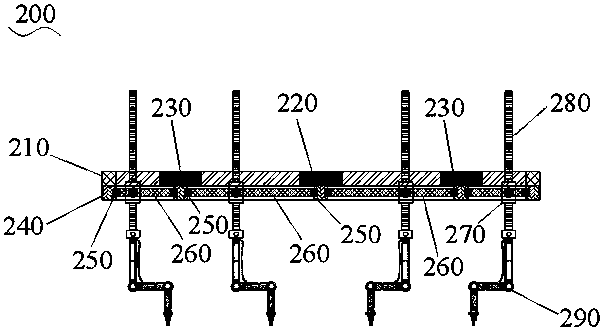 3D printing device and method for super high-rise buildings