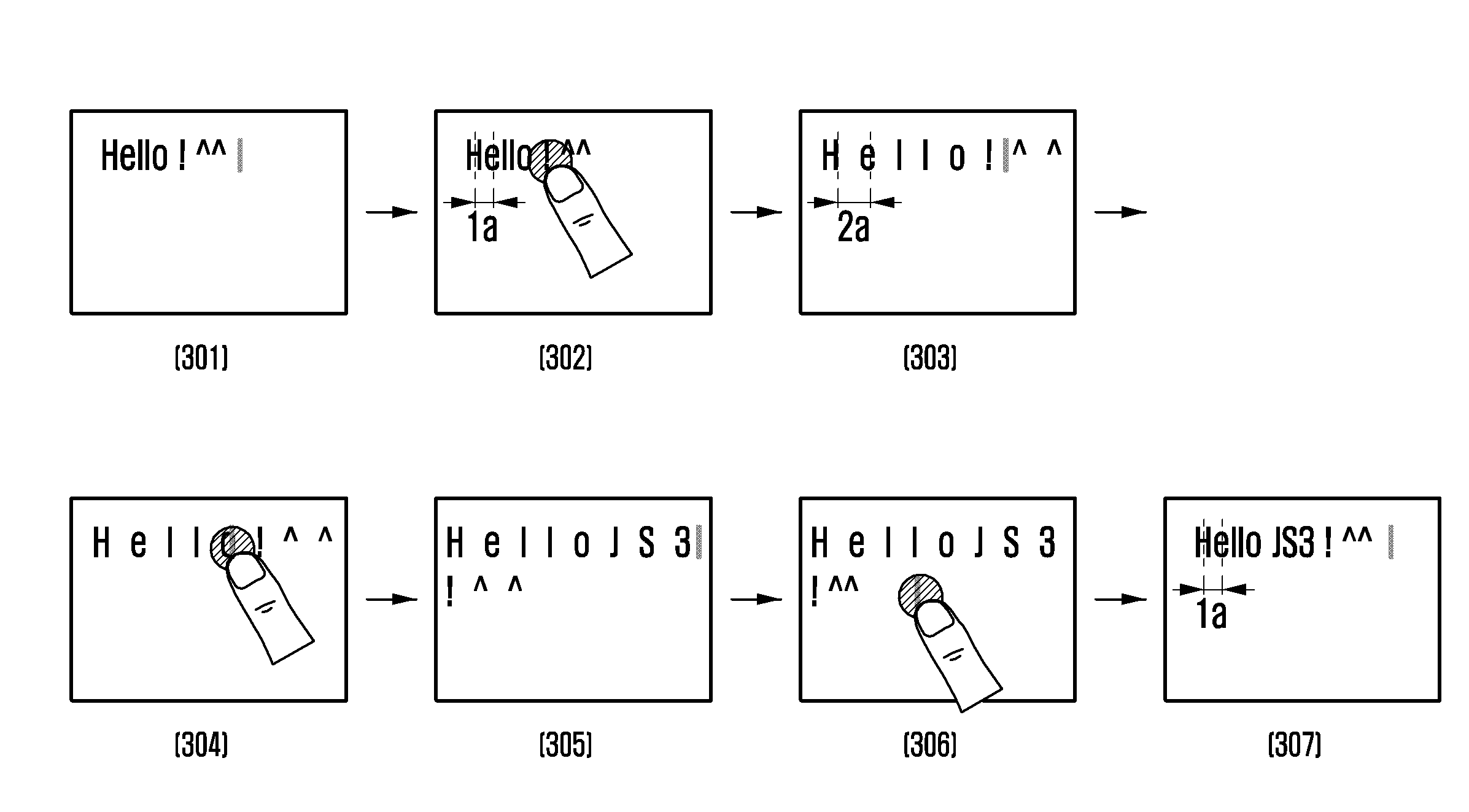 Method and apparatus for controlling cursor in portable device