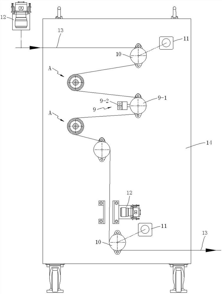 Fabric correction method and flexible weft straightener