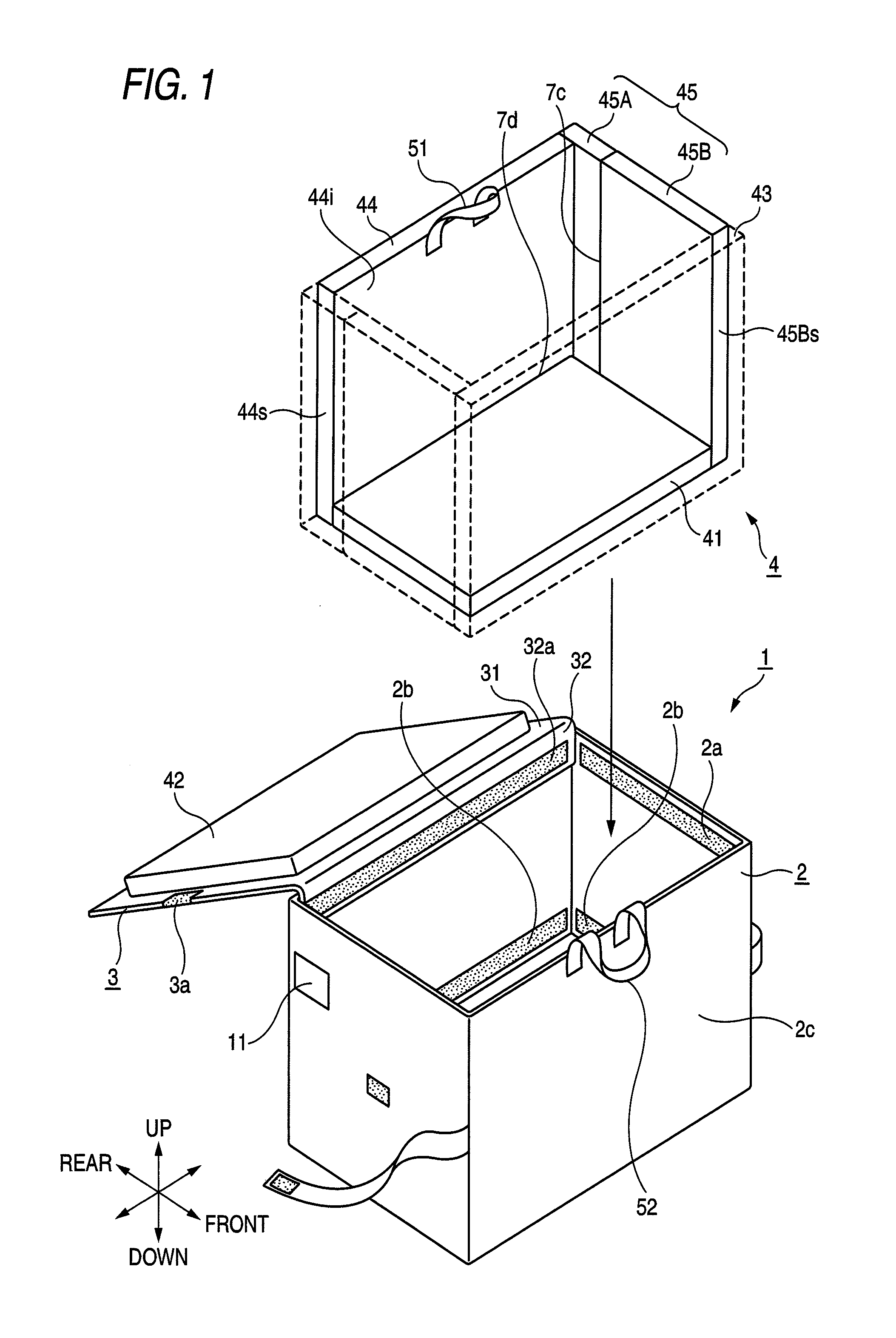 Cold box and delivery method using the same