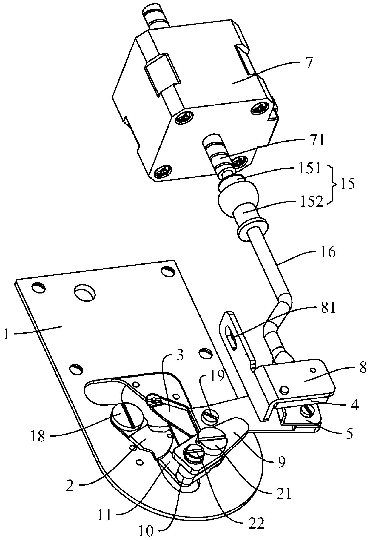 Dual-moving-blade thread trimming device and method of sewing machine