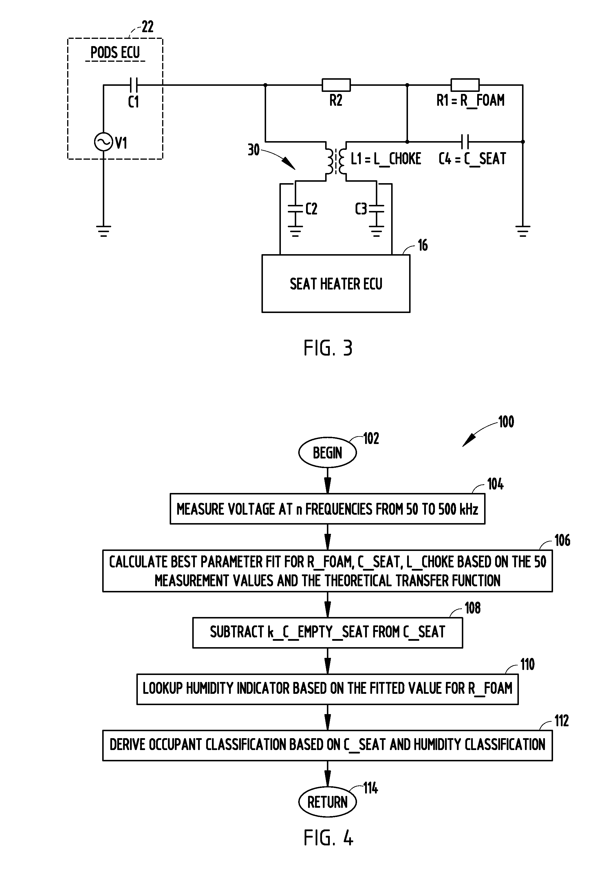 Capacitive occupant sensing system and method