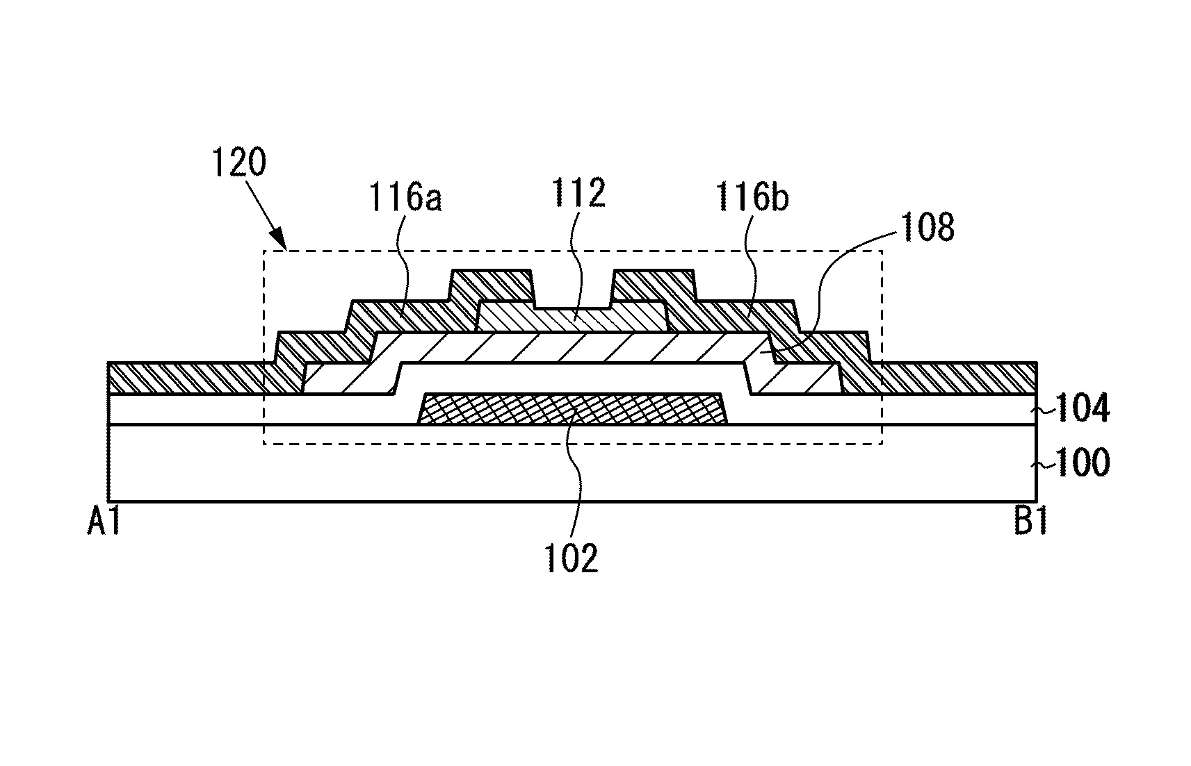Semiconductor device including a transistor, and manufacturing method of the semiconductor device