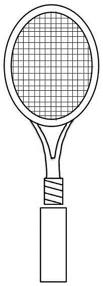 Tennis and badminton body sense bodybuilding device