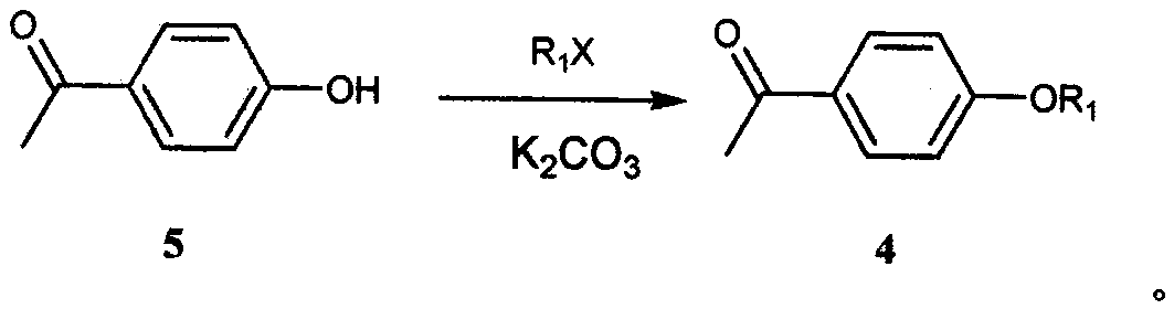 Preparation method of micafungin derivative side chain intermediate