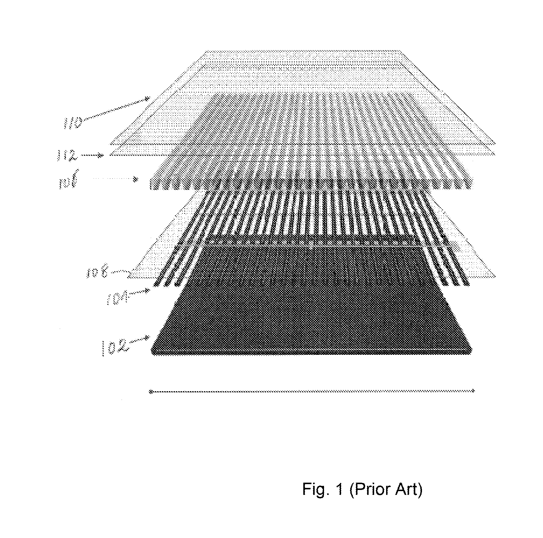Large area concentrator lens structure and method configured for stress relief