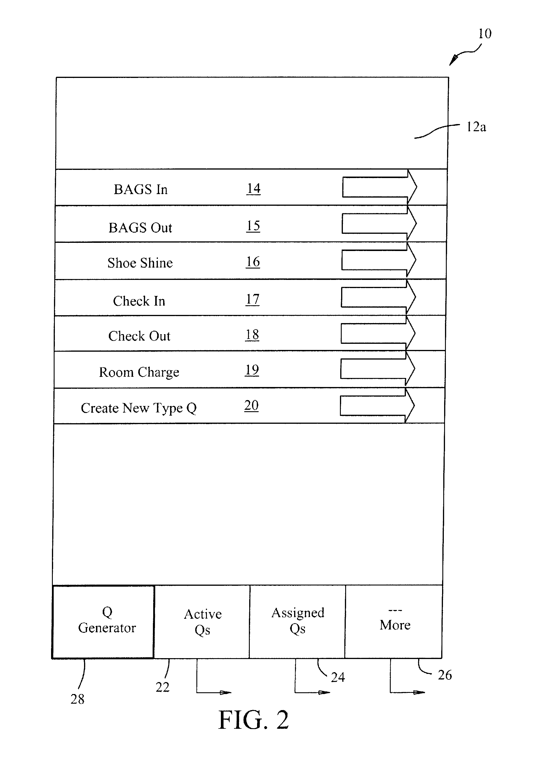 Automated Hotel Bell Desk Queuing System