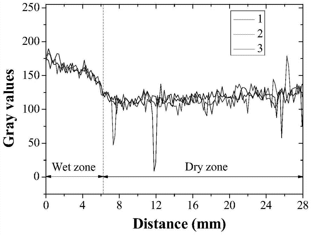 A method for visually characterizing the spatial distribution and content of moisture in cement-based materials